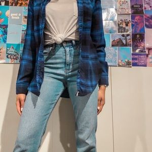American eagle boyfriend flannel